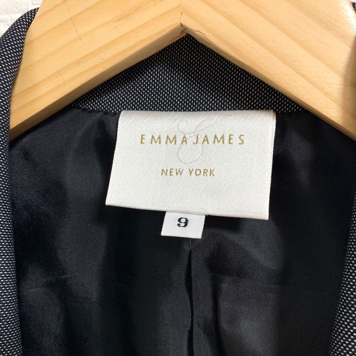 【極上】 EMMA JAMES スカートスーツ セットアップ 9号 スーツ 就活 リクルート 入学式 式典 フォーマル 仕事
