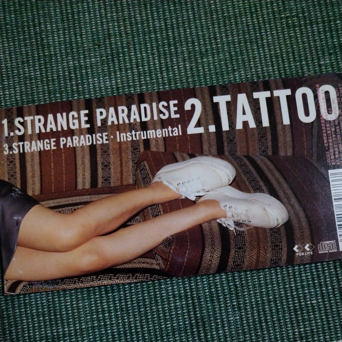 STRANGE PARADISE/TATTOO/中谷美紀、 売野雅勇_画像2