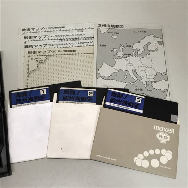 Z8203 * ультра . Europe море битва история PC-9801 серии PC игра soft 
