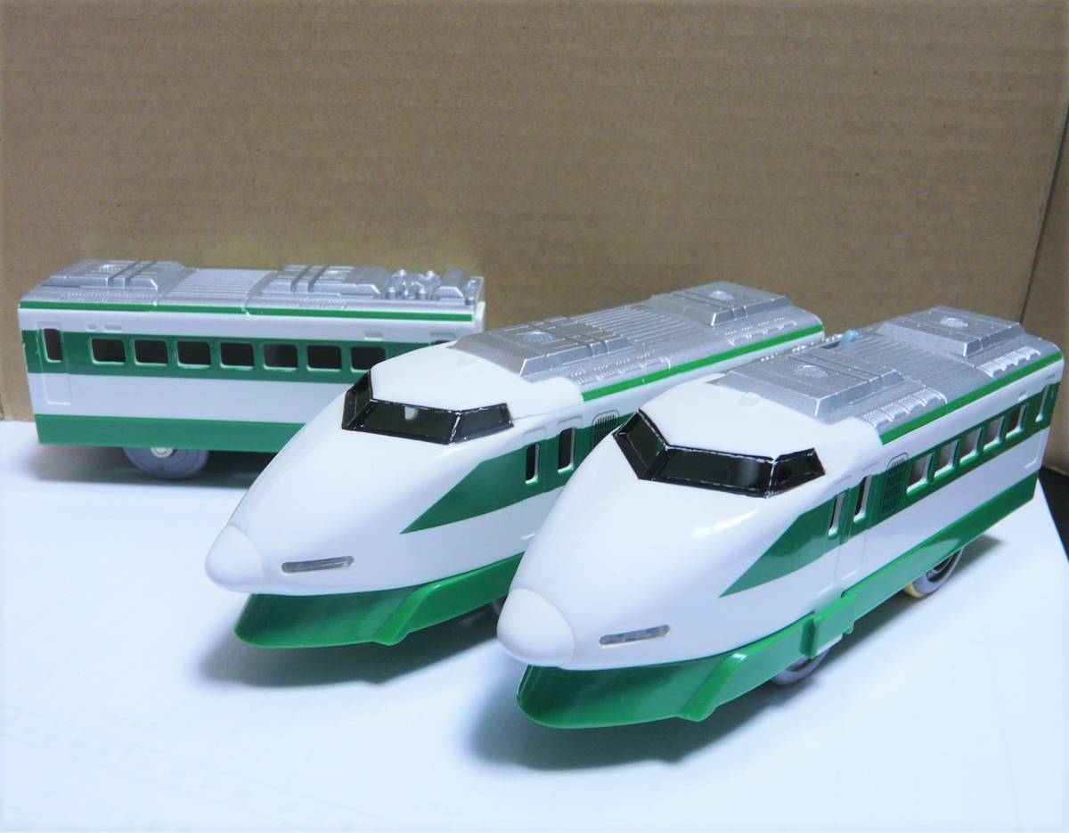 プラレール車両 200系200番台 F編成 東北新幹線 3両セット used