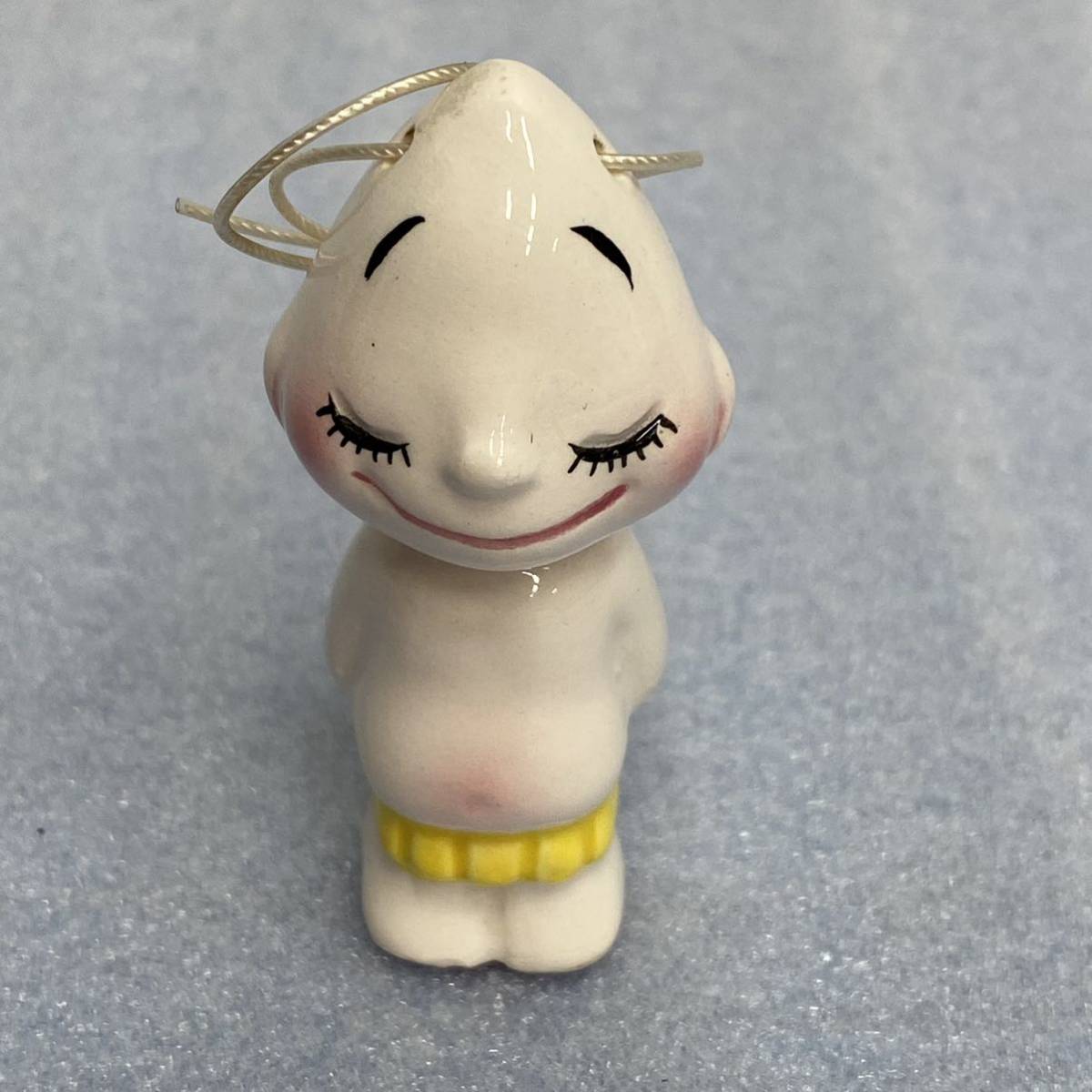 当時物☆内藤ルネ RUNE「ビリケン」陶器製人形 置物 昭和レトロ