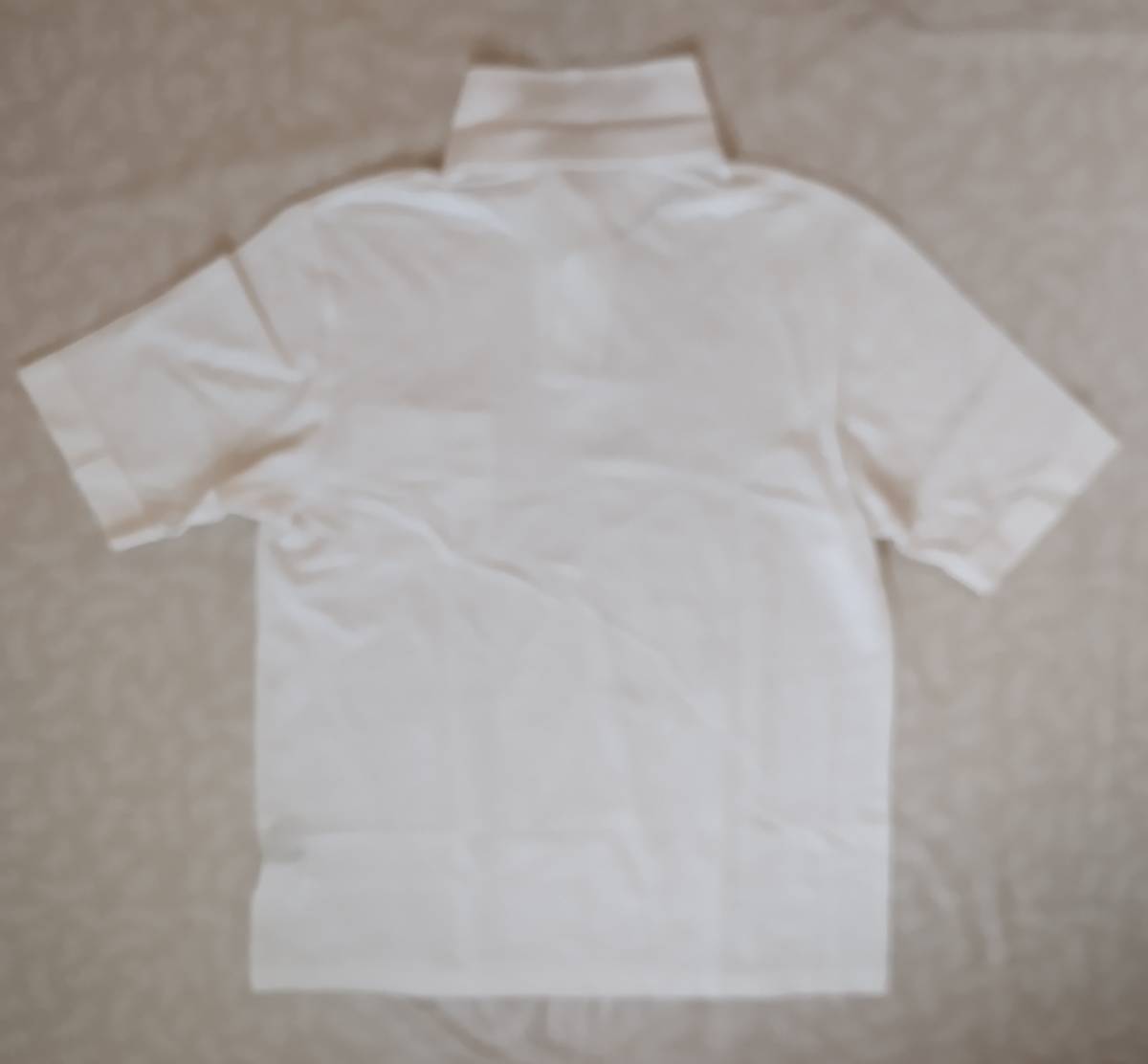  прекрасный товар! Mieko Uesako MU SPORTS рубашка с коротким рукавом размер 50(L соответствует ) белый стрекоза вышивка сделано в Японии мелкий сетка способ dry скорость . тонкий ткань 