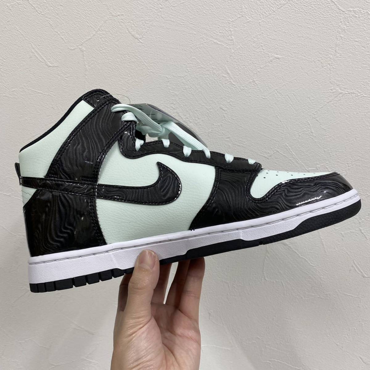 21ss 新品 NIKE DUNK HIGH NBA ALL STAR 2021 ナイキ ダンク ハイ オールスター BARELY GREEN / BLACK / WHITE DD1398-300 27.5cm (71_画像4