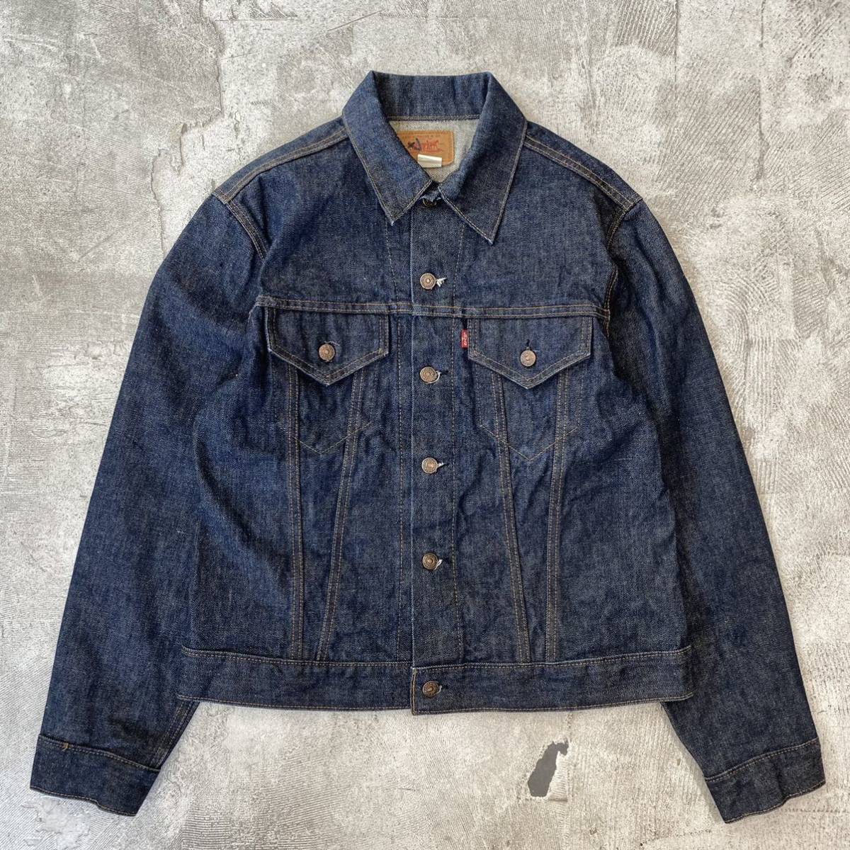 入荷中 濃紺 ワンウォッシュ 極上 0217 70505 Levis Vintage 70s ~ 60s