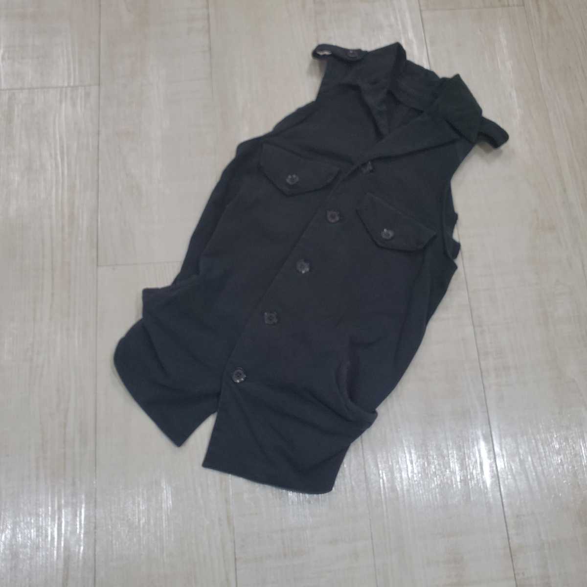 Y's ワイズ Red label レッド レーベル yohji yamamoto ヨウジヤマモト gilet vest ジレ ベスト サイズ 3