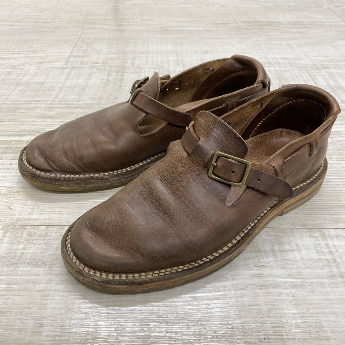 SALE／37%OFF】 サイズ On Slip Leather スリッポン レザー エクセル