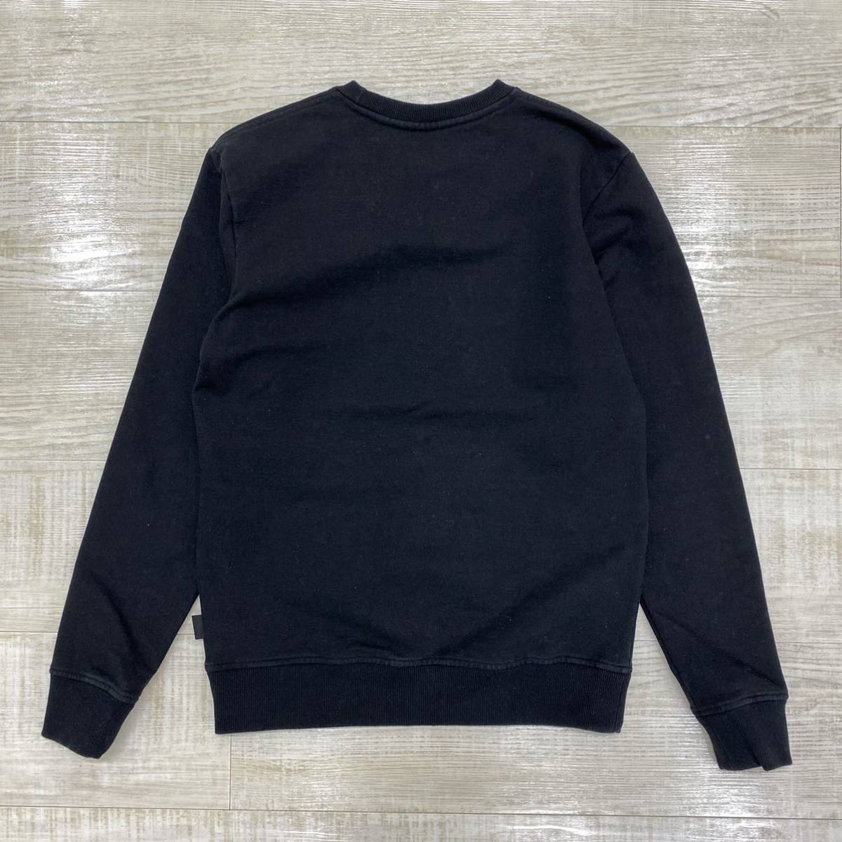 定番 patagonia パタゴニア P-6 LABEL Uprisal Crew Sweatshirt ラベル アップライザル クルー スウェットシャツ STY39543 ブラック S (71_画像2