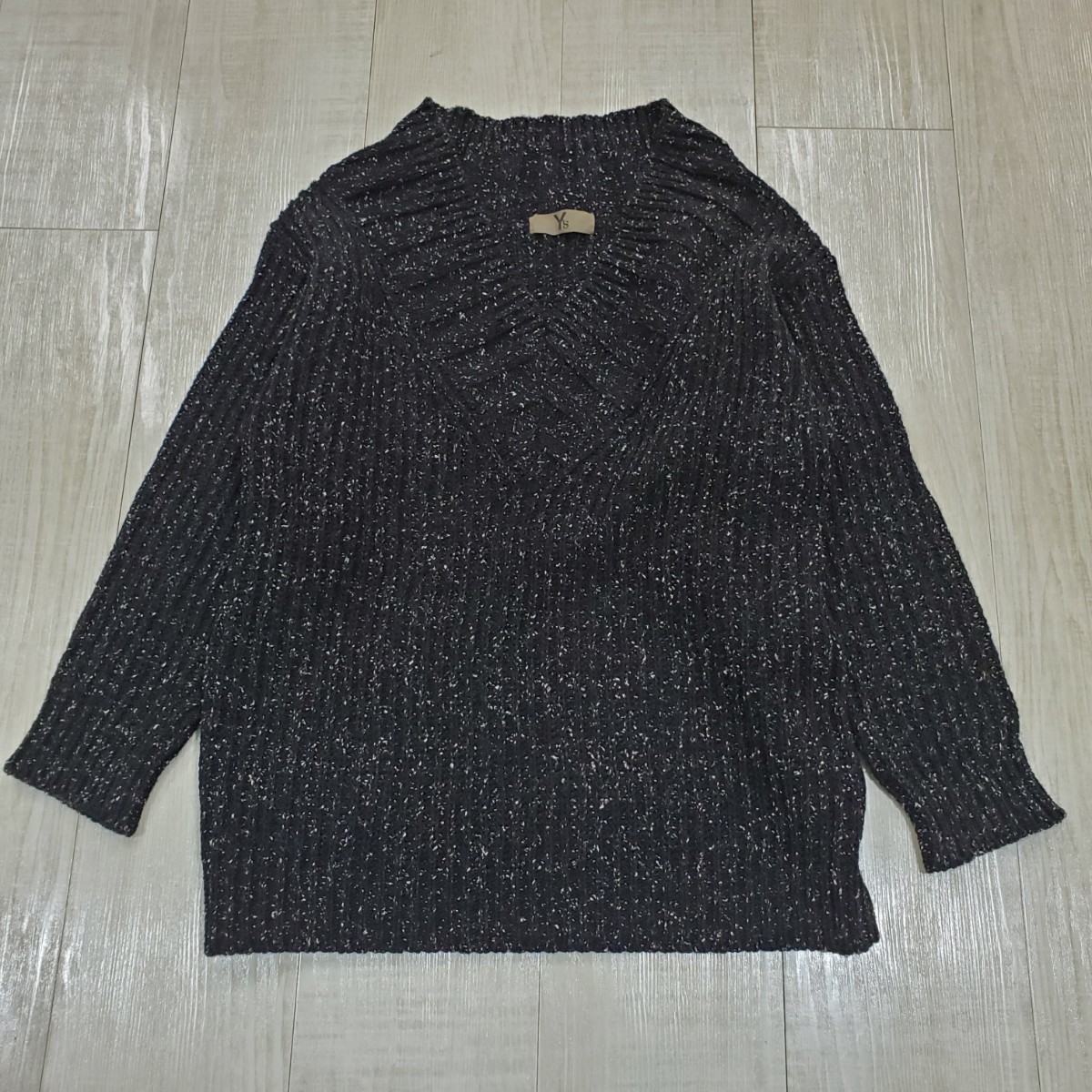 Винтажный винтажный yohji yamamoto yoji yamamoto vintage usago nep place v sect sweater черный