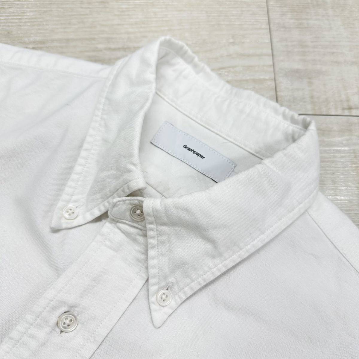 珍しい SHIRT BOX B.D L/S OXFORD グラフペーパー Graphpaper 19aw