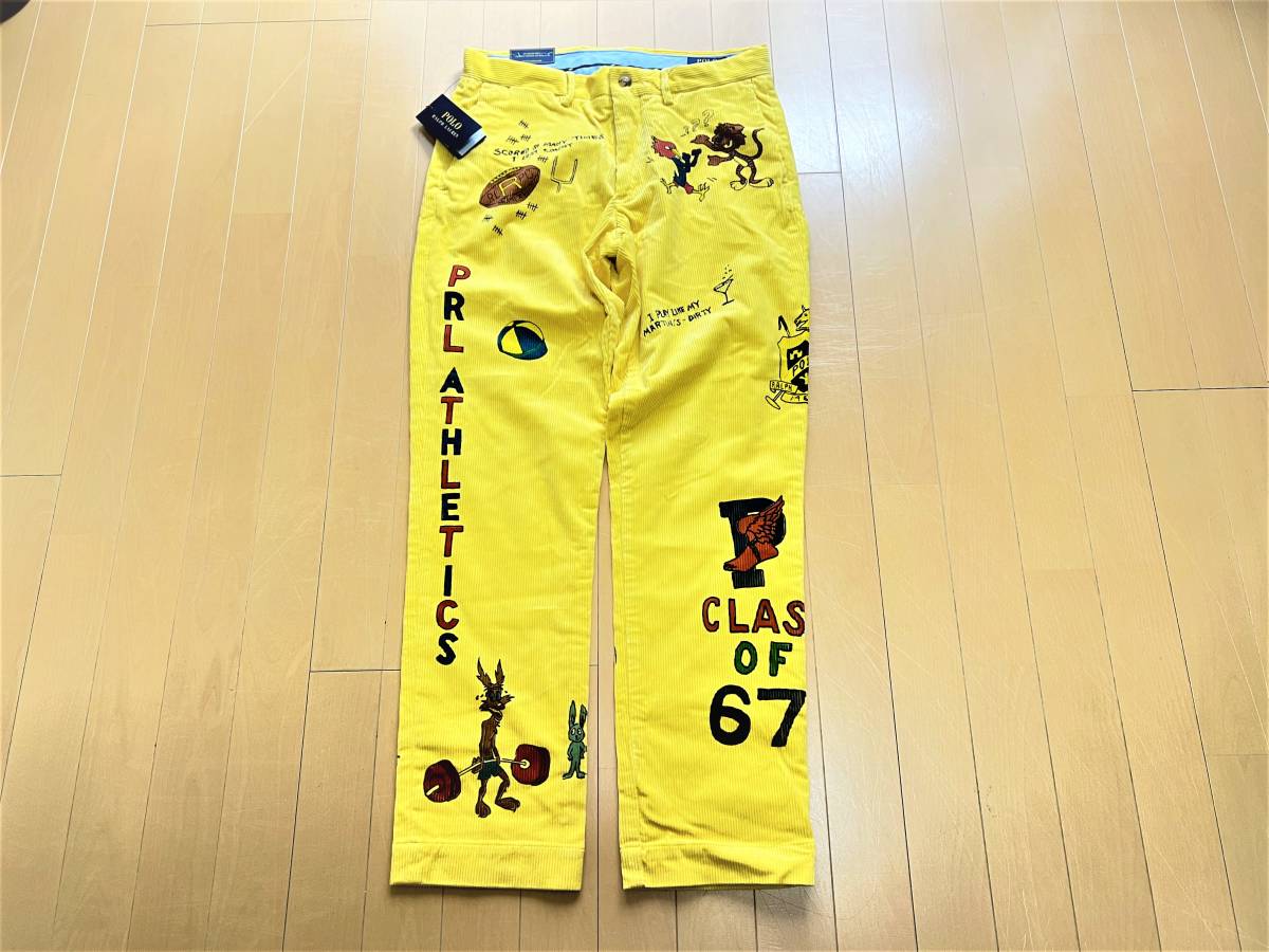 30size☆新品タグ付【落書き風グラフィック】POLO ラルフローレン 本物