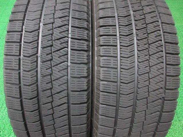 L243【送料無料】215/55R17 超溝高 8~8.5分山 ブリヂストン スタッドレス VRX2 ♪ 19年 アルミ ホイールセット 4本 トヨタ カムリ HV 純正_画像3