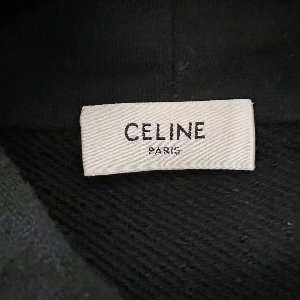 セリーヌ CELINE 美品 良品 トリオンフ ルーズ スウェット パーカー