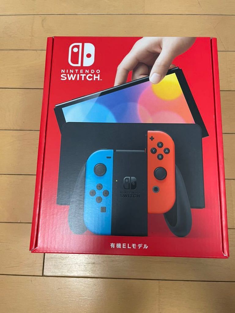 新品未開封 Nintendo Switch 有機ELモデル ネオンブルー・ネオンレッド 