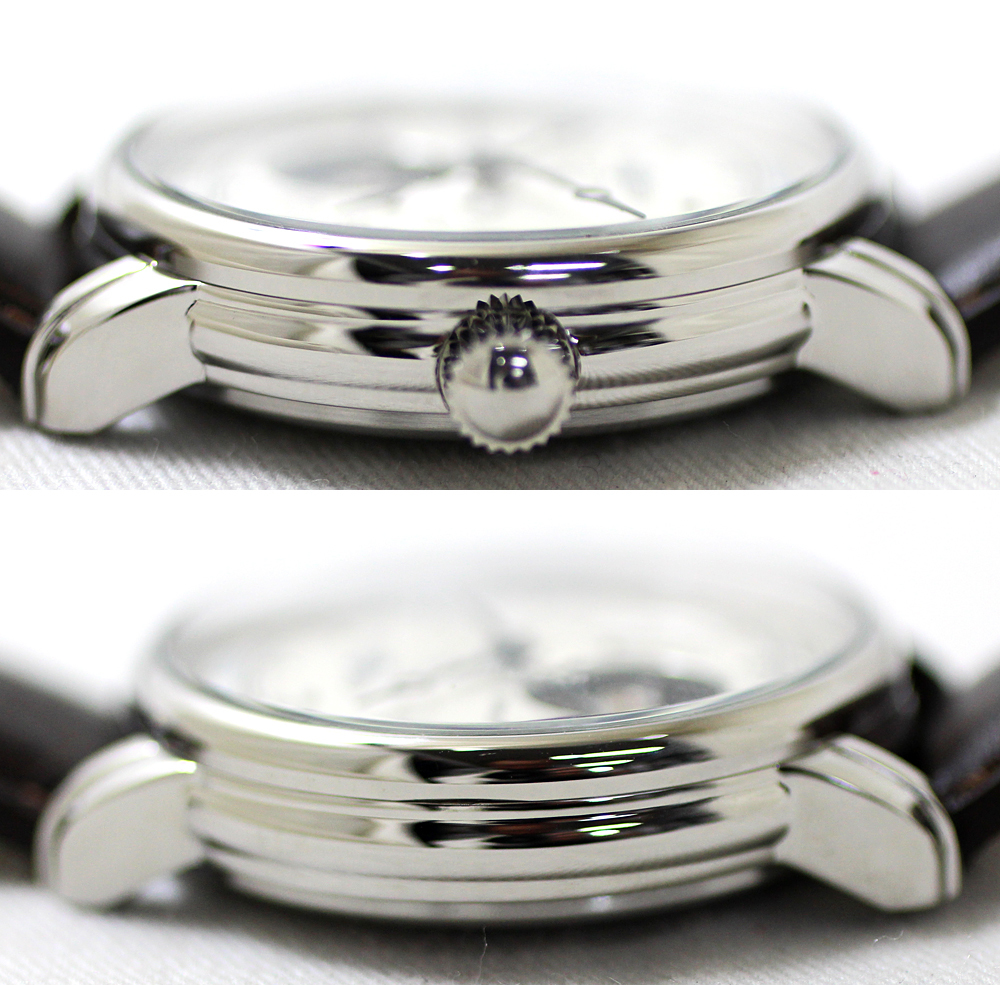 【ZEPPELIN】ツェッペリン 腕時計 100周年記念モデル アイボリー文字盤 自動巻 カーフ革ベルト 76621 自動巻き 腕時計　未使用　20230727_画像5