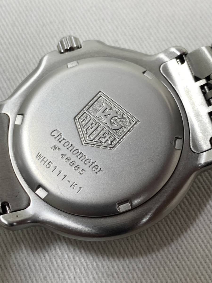 【TAG HEUER】タグホイヤー 6000シリーズ デイト WH5111-K1 メンズ 自動巻き 腕時計 20230705の画像7