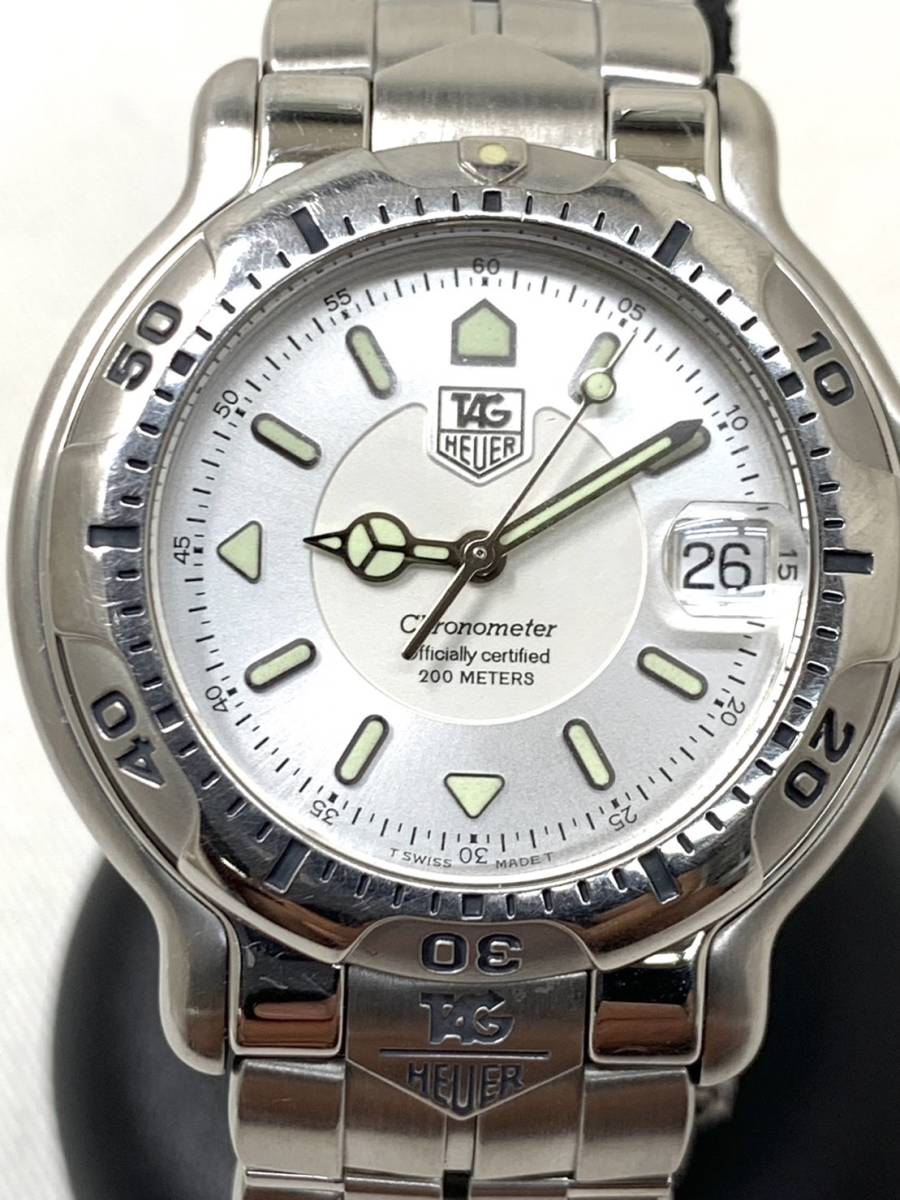 【TAG HEUER】タグホイヤー 6000シリーズ デイト WH5111-K1　メンズ　自動巻き　腕時計 20230705