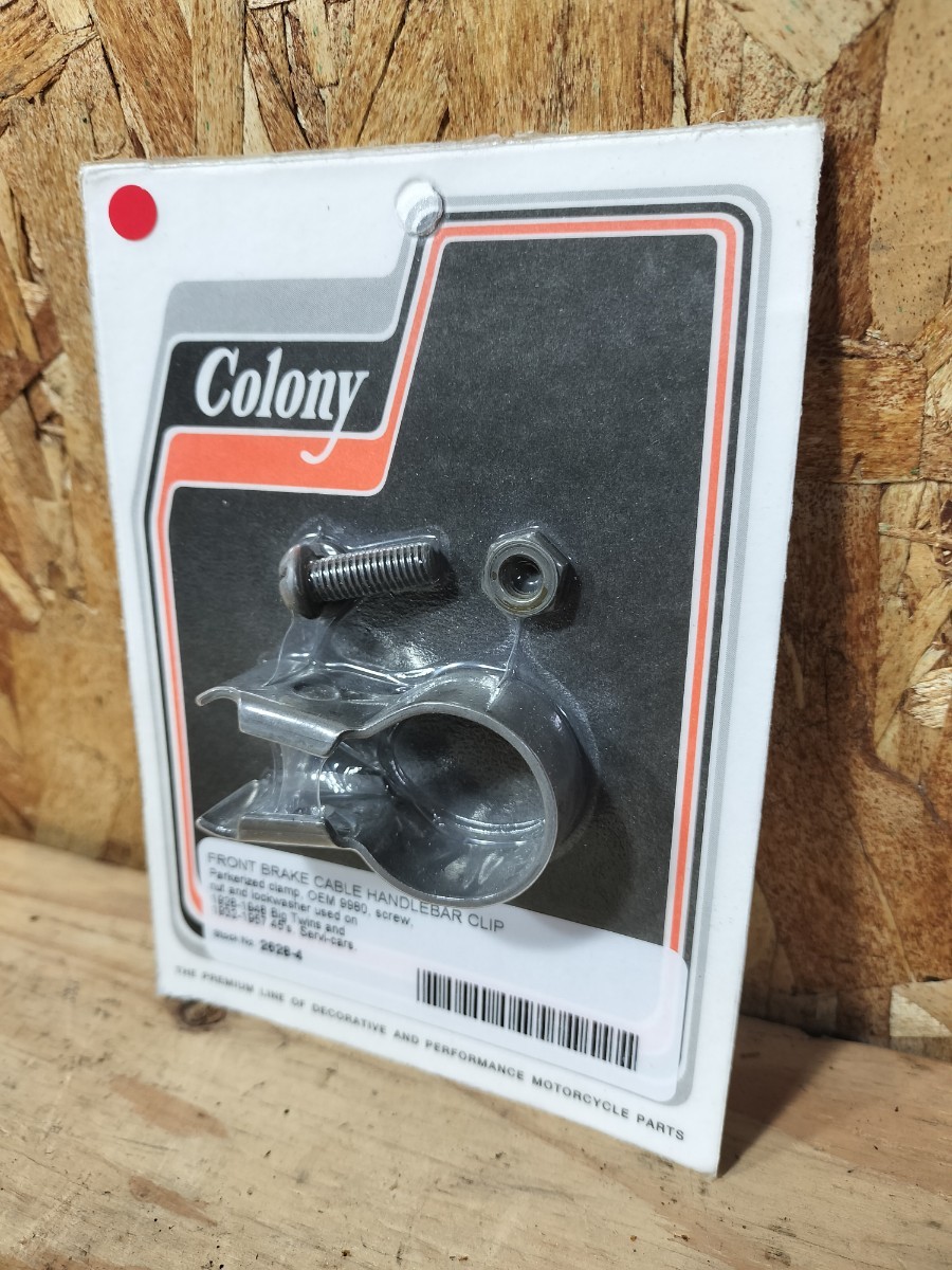 Colonykoro knee front brake cable handlebar clamp Vintage Knuckle panhead side valve(bulb) original 