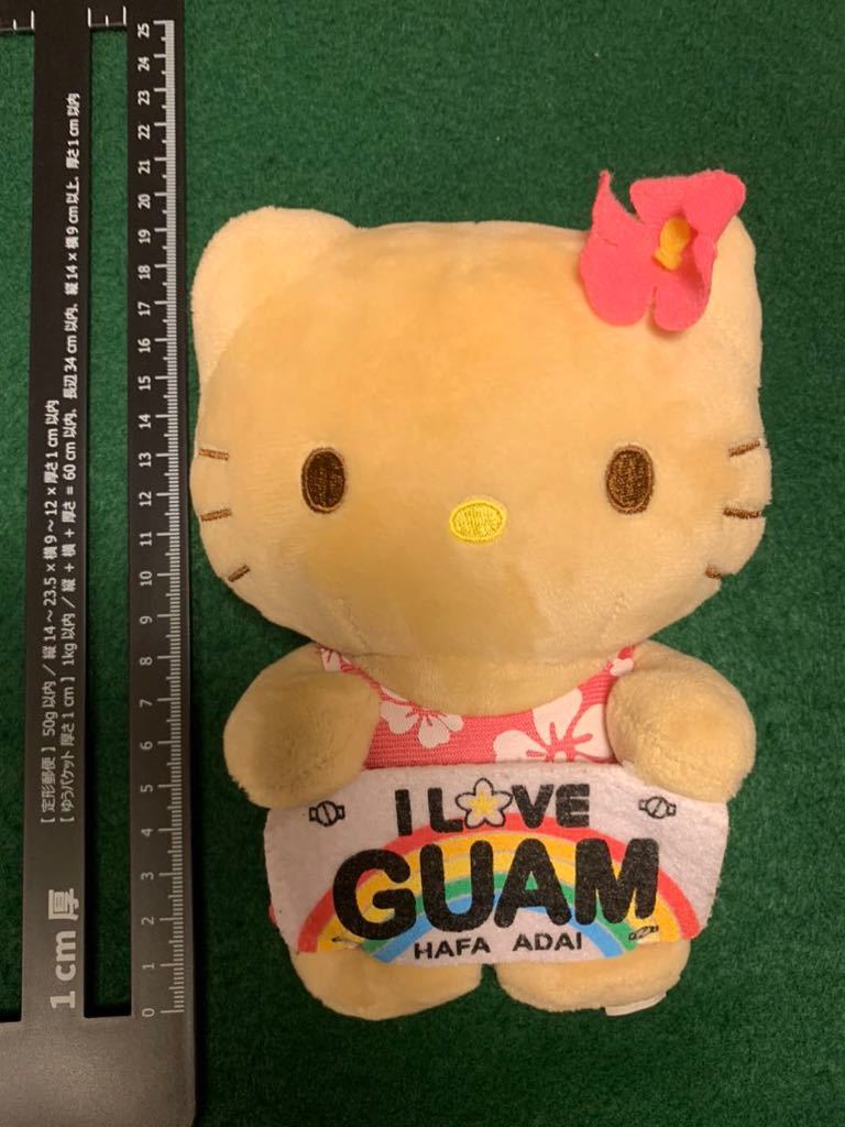 ☆ハローキティ ぬいぐるみ グアム レトロ レア 昔 キティ ☆ハローキティ ぬいぐるみ グアム レトロ レア 昔 キティ