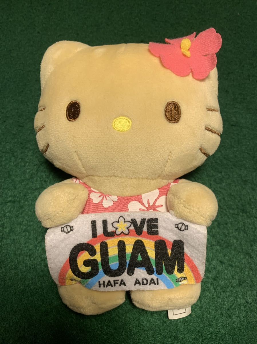 ☆ハローキティ ぬいぐるみ グアム レトロ レア 昔 キティ ☆ハローキティ ぬいぐるみ グアム レトロ レア 昔 キティ