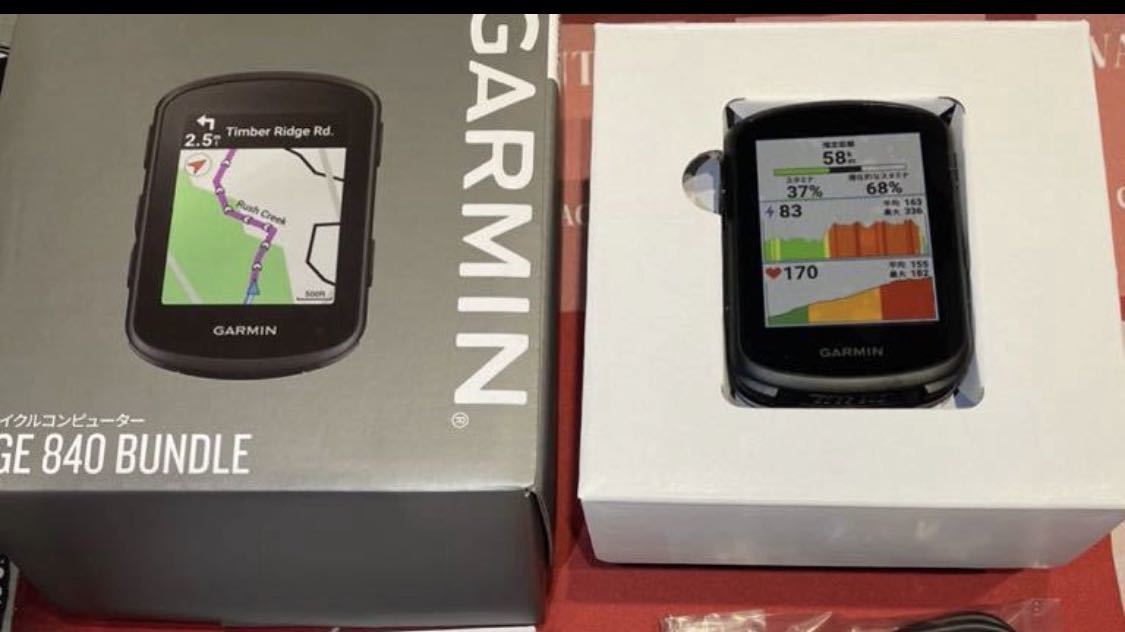 ☆新春福袋2022☆ GARMIN センサー無し 840 EDGE サイクル