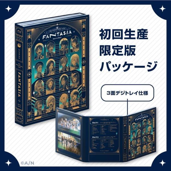 良質 にじさんじ 4th [Blu-ray] LIVE「FANTASIA」初回生産限定版