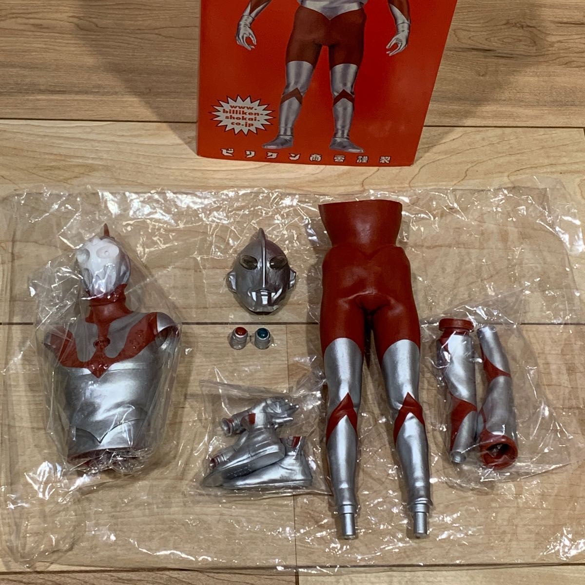 ビリケン商会 彩色済ソフビキット ウルトラマン タイプA リアル ビリケン商会 彩色済ソフビキット ウルトラマン タイプA リアル
