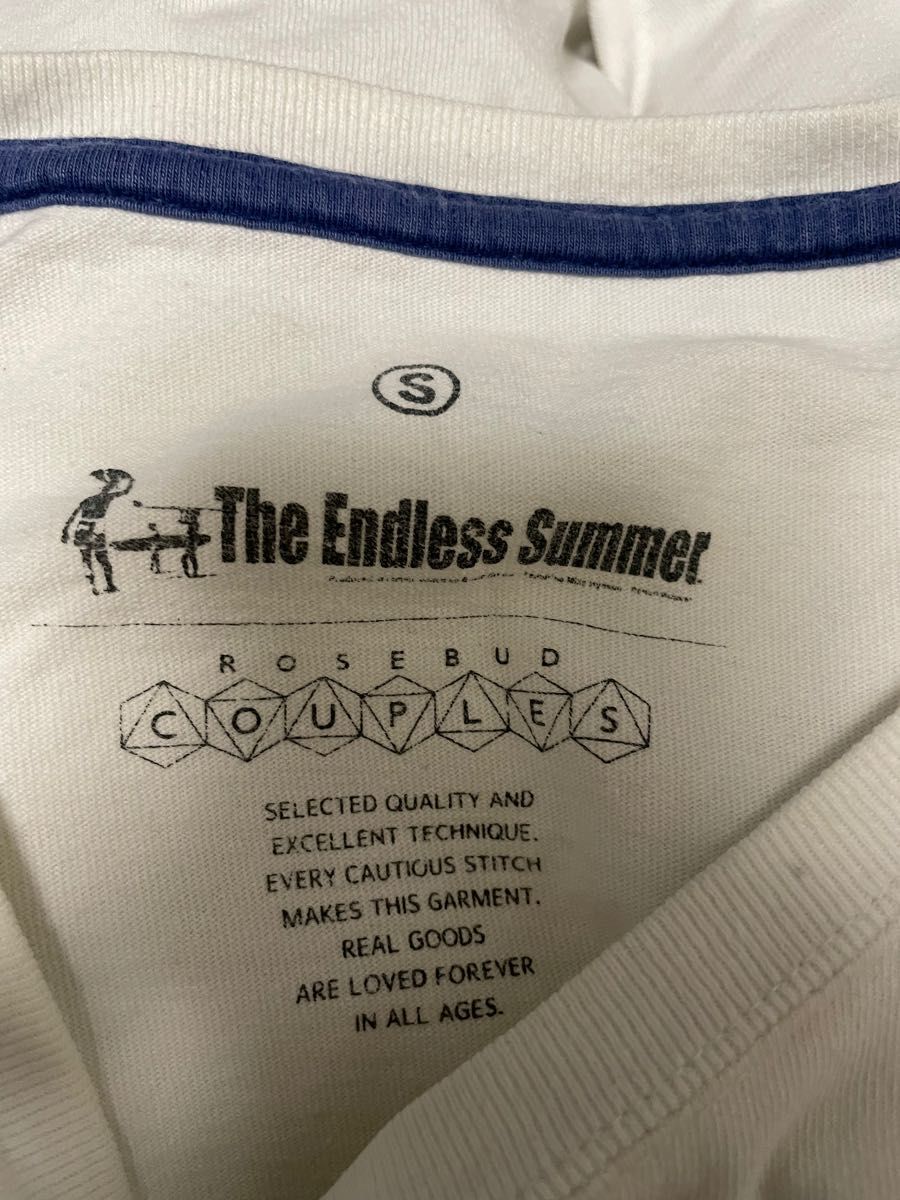 the endless summer ROSEBUD Tシャツ ホワイト Sサイズ