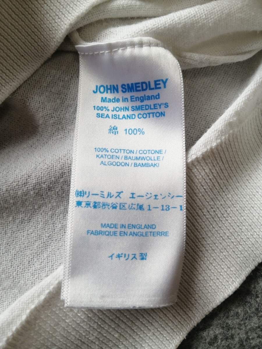 JOHN SMEDLEY ジョンスメドレー 30G シーアイランドコットン ニット ポロシャツ