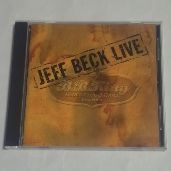 国内盤CD★ジェフ・ベック「ライヴ・ベック！」JEFF BECK / LIVE AT BB KING BLUES CLUB_画像1