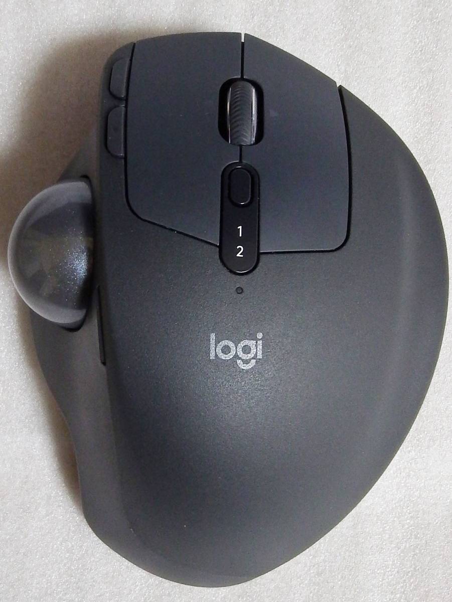 Logicool ロジクール MX ERGO MXTB1s 無線 ワイヤレストラックボール 充電式 Unifying Bluetooth 8ボタン_画像4