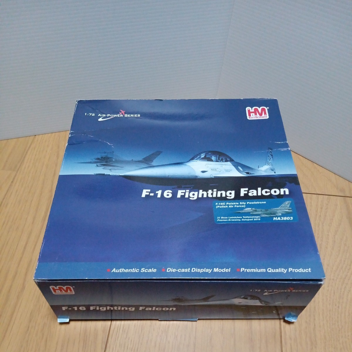 ホビーマスター【1:72　HA3803 F-16C Fighting Falcon】1/72　飛行機　戦闘機　航空　パイロット　F-16