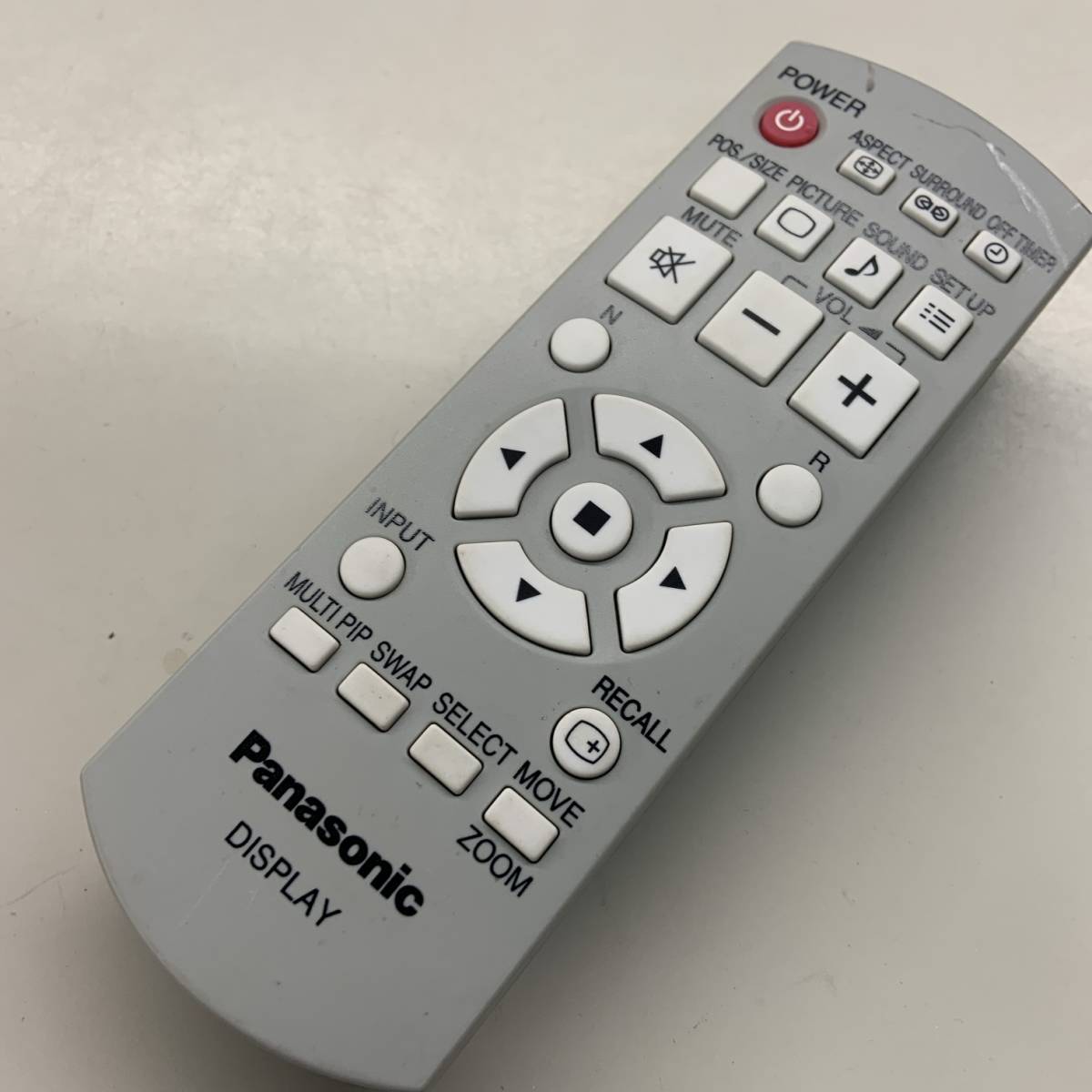 【bK-27-169】Panasonic ディスプレイリモコン N2QAYB000178「TH-50PH11KR/TH-42PH11KR/他」_画像1