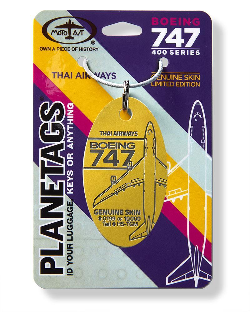 PLANETAGS B747 HS -TGM Thai Airways プレインタグス タイ国際航空