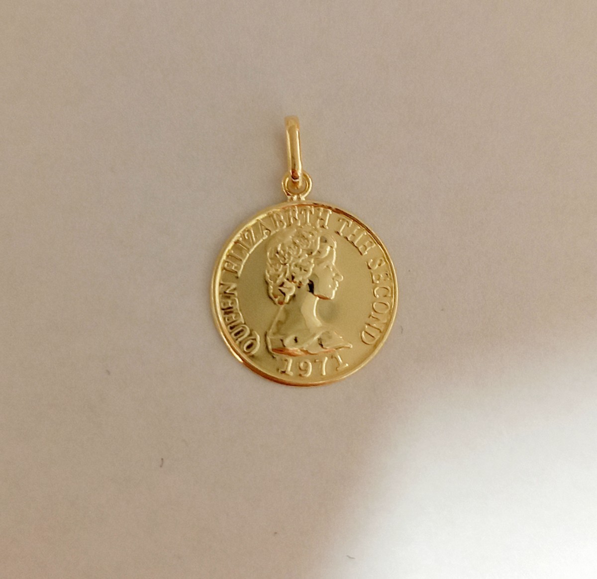  new goods *K18(18 gold ) coin design pendant top 13.