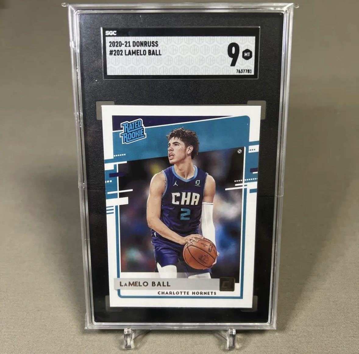 Donruss LaMelo Ball RC SGC 9 ラメロボール ルーキー NBA カード Card