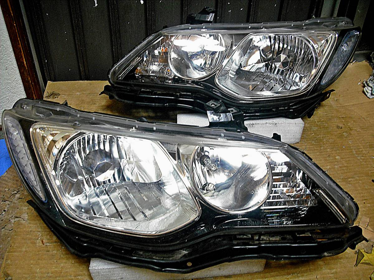 ホンダ シビック FD2 ヘッドライトユニット HID 左右セット - 通販