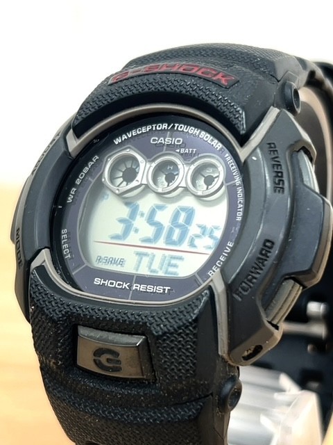 カシオ G-SHOCK GW-002J 電波ソーラー 腕時計 20気圧防水-