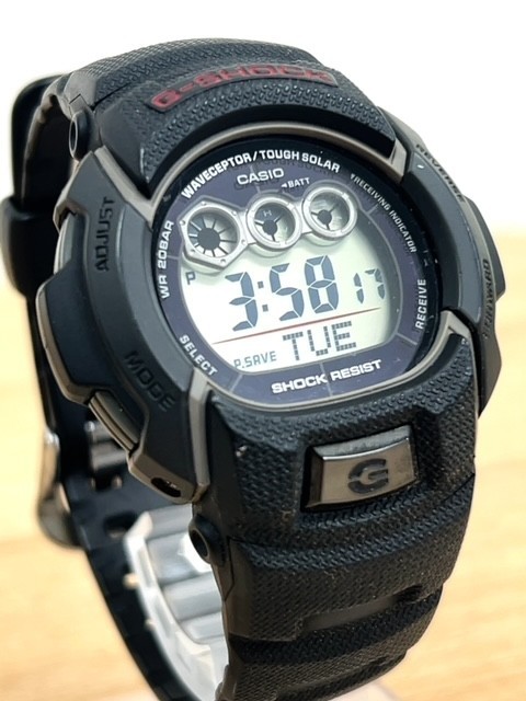 カシオ G-SHOCK GW-002J 電波ソーラー 腕時計 20気圧防水-