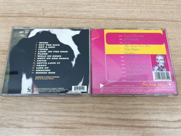 Aerosmith エアロスミス CDセット アルバム 「GET A CLIP」「JUST PUSH