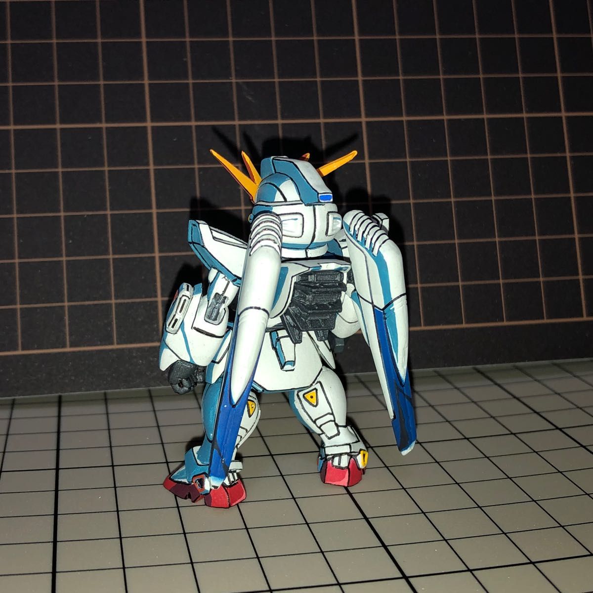 二次元風塗装 完成品 F91 ガンダムコンバージ GUNDAM CONVERGE 二次元風塗装 完成品 F91 ガンダムコンバージ GUNDAM CONVERGE