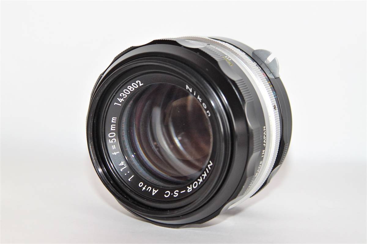 素晴らしい価格 Nikon ニコン F1.4 50mm Auto NIKKOR-S・C ニコン