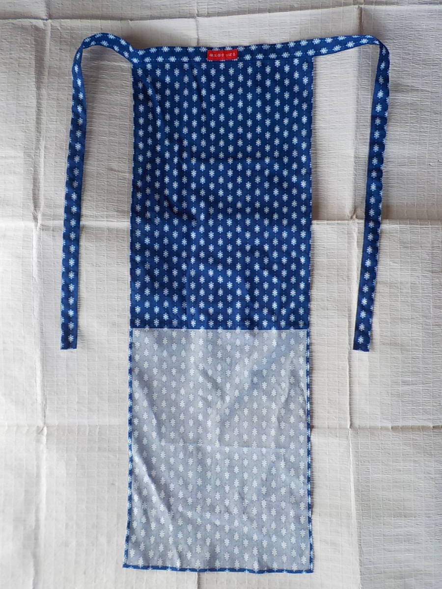  postage included * fundoshi * Pro Vance blue . small flower pattern print. . middle undergarment fundoshi [ undergarment fundoshi atelier ....]90cm