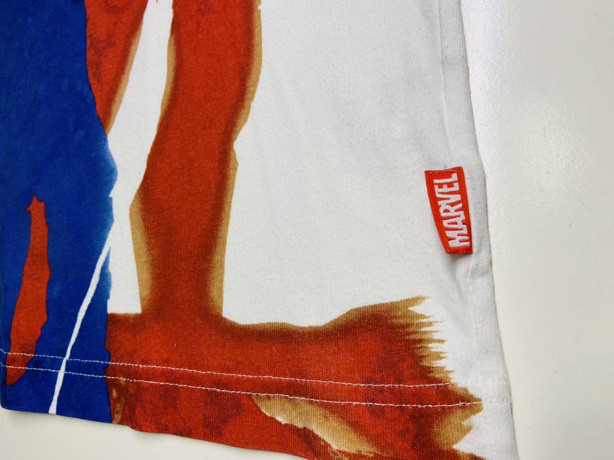 【美品・お買い得】UNIQLO ユニクロ UT マーベル Tシャツ Mサイズ CAPTAIN AMERICA CIVIL WAR MARVEL_画像5