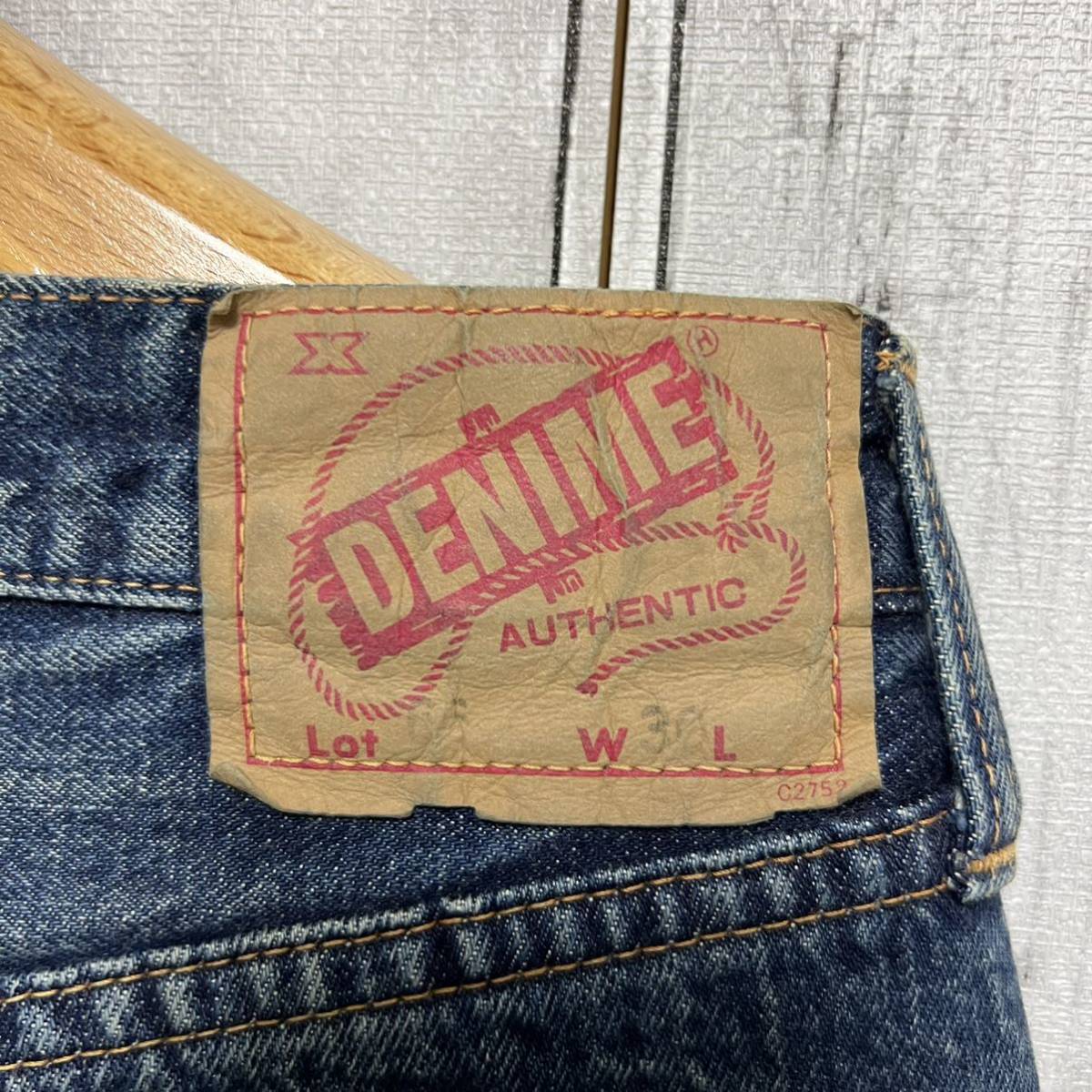 DENIME ユーズド加工セルビッチデニム 色落ち雰囲気|Yahoo DENIME ユーズド加工セルビッチデニム 色落ち雰囲気|Yahoo