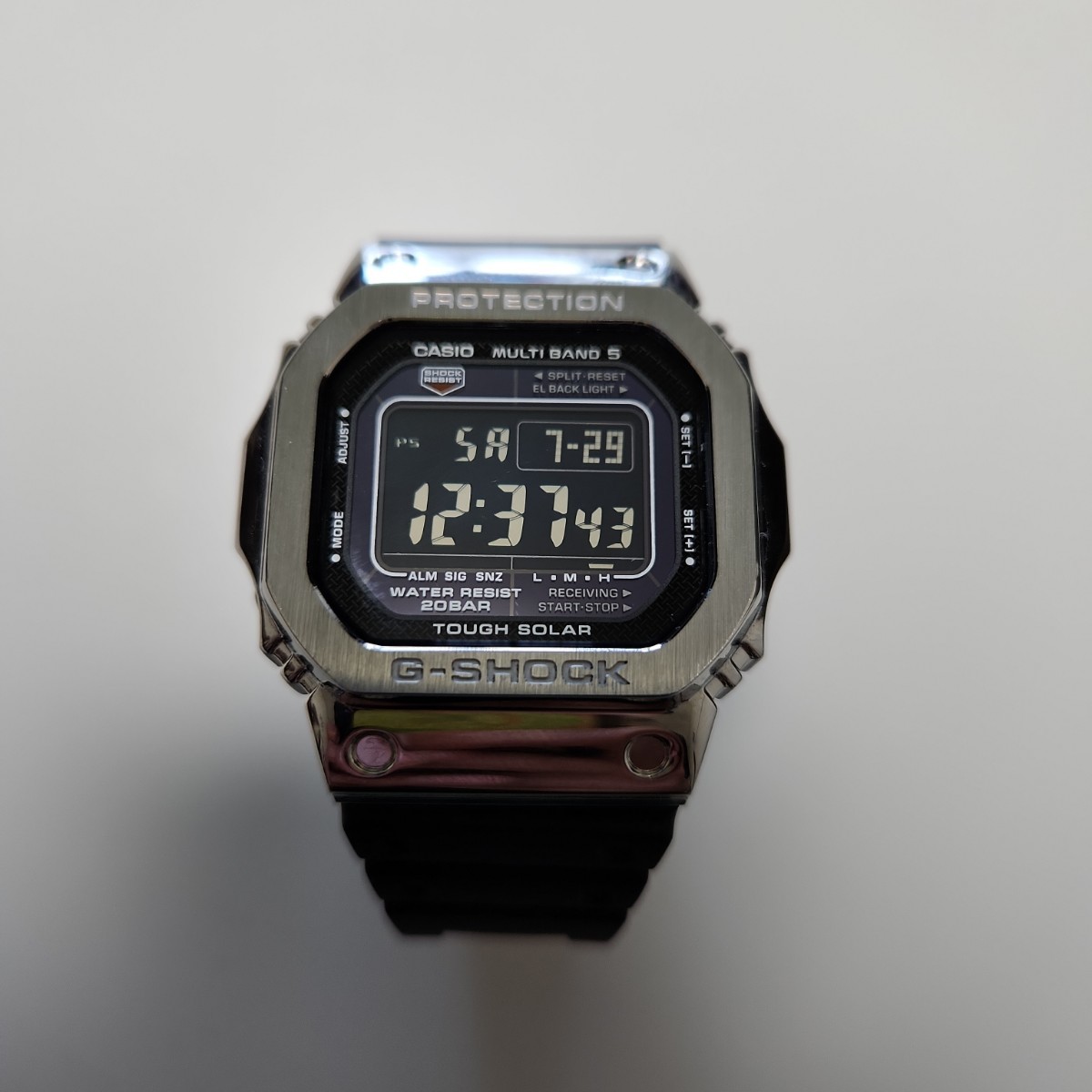 CASIO G-SHOCK GW-M5600BC 電波ソーラー メタルカスタム|Yahoo CASIO G-SHOCK GW-M5600BC 電波ソーラー メタルカスタム|Yahoo