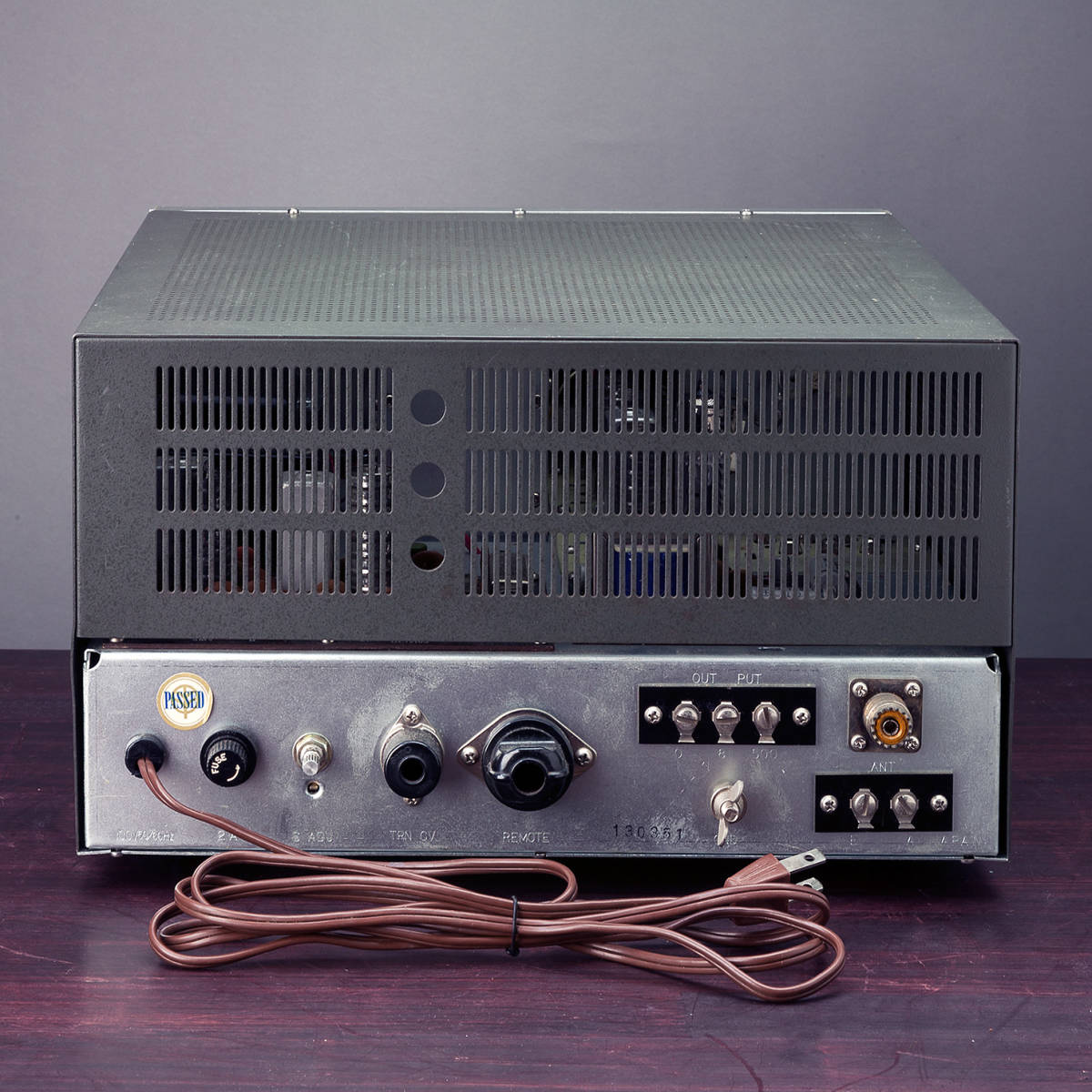 真空管受信機　TRIO JR-310 ＣＯＭＭNICATION RECEIVER 1970年製_画像4
