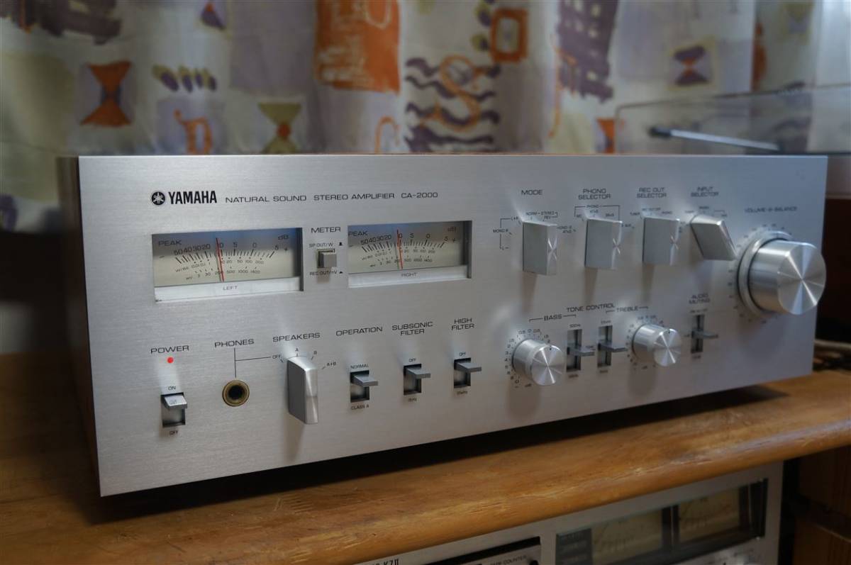 YAMAHA ヤマハ プリメインアンプ CA-2000 整備品 YAMAHA ヤマハ プリメインアンプ CA-2000 整備品