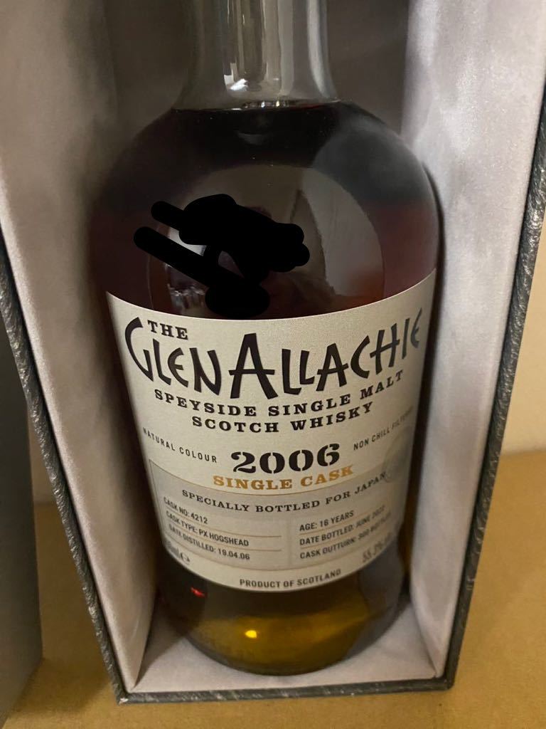 正規輸入品】 グレンアラヒー 2006 PXシェリーホグスヘッド 16年 700ml
