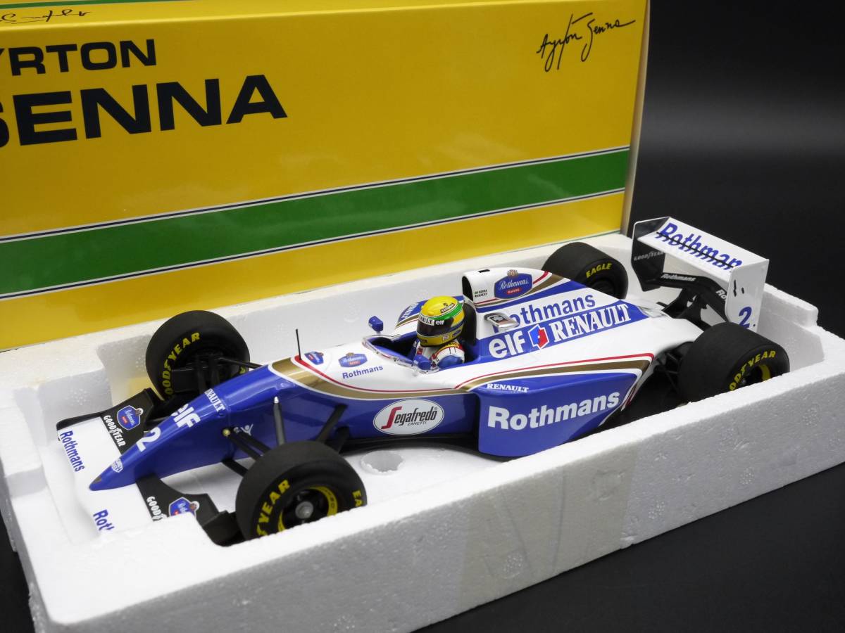 1/18 FW16 ルノー 1994 ロスマンズ A.セナ タバコロゴ仕様