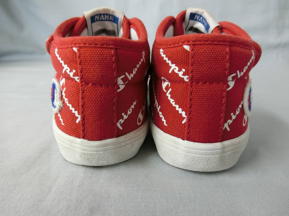  Champion baby shoes girl man red 13.0